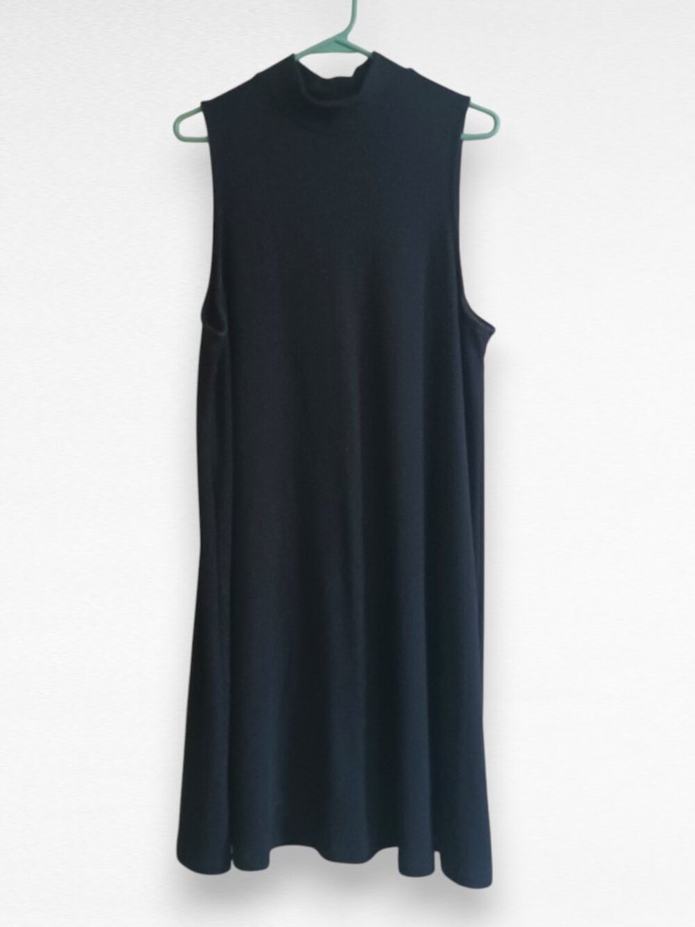 NWOT Black Knit Swing Dress